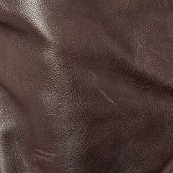 Pre Owned Celine Dark Brown Leather Boogie Tote