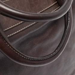 Pre Owned Celine Dark Brown Leather Boogie Tote