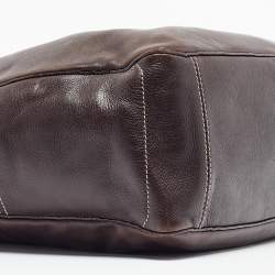 Pre Owned Celine Dark Brown Leather Boogie Tote