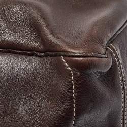 Pre Owned Celine Dark Brown Leather Boogie Tote