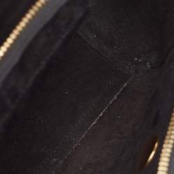 Pre Owned Celine Black Leather Pico Belt Top Handle Bag