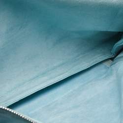 Pre Owned Celine Blue Leather Blade Shoulder Bag