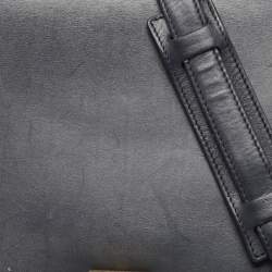 مملوكة مسبقًا Celine Tricolor Leather and Suede Medium Trapeze Top Handle Bag