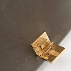 مملوكة مسبقًا Celine Tricolor Leather and Suede Medium Trapeze Top Handle Bag