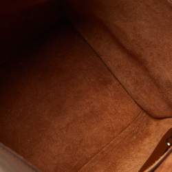 Pre Owned Celine Brown Leather Small Big Bucket Bag