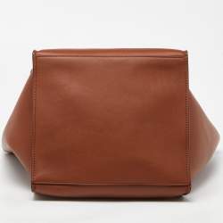 Pre Owned Celine Brown Leather Small Big Bucket Bag