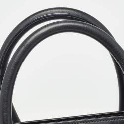 Pre Owned Celine Tricolor Leather Mini Luggage Tote