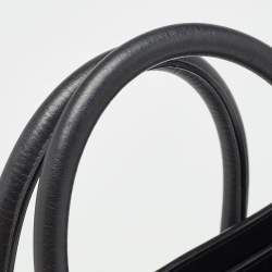 Pre Owned Celine Tricolor Leather Mini Luggage Tote