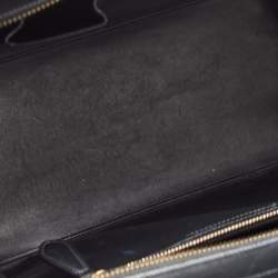 Pre Owned Celine Tricolor Leather Mini Luggage Tote