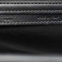 Pre Owned Celine Tricolor Leather Mini Luggage Tote