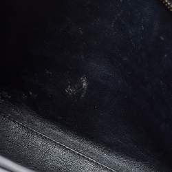 Pre Owned Celine Black Leather Nano Luggage Tote