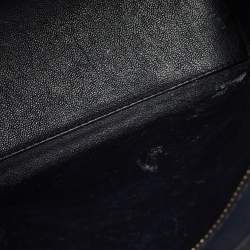 Pre Owned Celine Black Leather Nano Luggage Tote