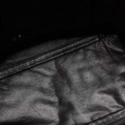 مملوكة مسبقًا Celine Brown Leopard Print Calfhair and Leather Mini Luggage Tote