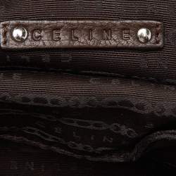 Celine Dark Brown Leather Bittersweet Hobo