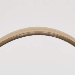 Pre Owned Celine Beige Leather Mini Belt Top Handle Bag