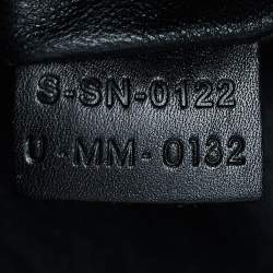 Pre Owned Celine Tricolor Leather and Suede Mini Luggage Tote