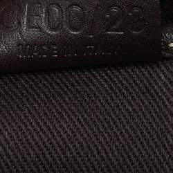 Pre Owned Celine Beige/Brown  Embossed Suede Ava Bag