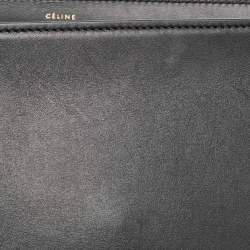 Celine Tricolor Leather and Suede Medium Trapeze Bag