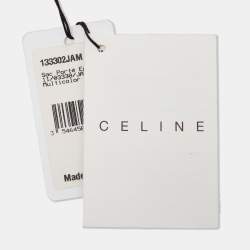 Pre Owned Celine Tri Color Macadam Canvas and Leather Vintage Shoulder Bag