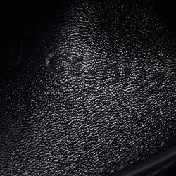 Pre Owned Celine Black Suede and Leather Medium Case Chain Flap Shoulder Bag