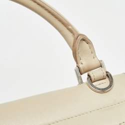 Pre Owned Celine Tricolor Leather Small Trapeze Top Handle Bag