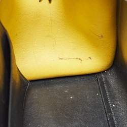 Pre Owned Celine Tricolor Leather Small Trapeze Top Handle Bag