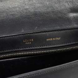 Pre Owned Celine Tricolor Leather Small Trapeze Top Handle Bag