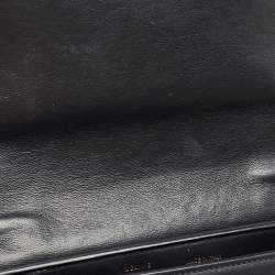 Pre Owned Celine Tricolor Leather Small Trapeze Top Handle Bag