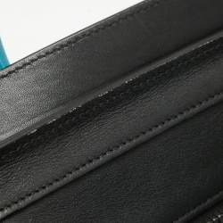 Pre Owned Celine Tricolor Leather Micro Luggage Tote