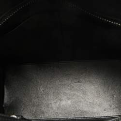 Pre Owned Celine Tricolor Leather Micro Luggage Tote