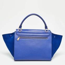 مملوكة مسبقًا حقيبة سيلين ترابيز سويدي وجلد ثلاثي اللون متوسطة