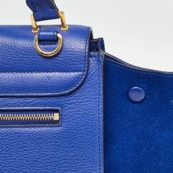 مملوكة مسبقًا حقيبة سيلين ترابيز سويدي وجلد ثلاثي اللون متوسطة