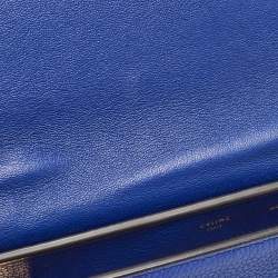 مملوكة مسبقًا حقيبة سيلين ترابيز سويدي وجلد ثلاثي اللون متوسطة