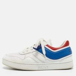 Celine Multi Colorblock Leather Low Top Sneakers Size 36