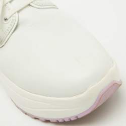 Celine White Leather Low Top Chunky Sneakers Size 38