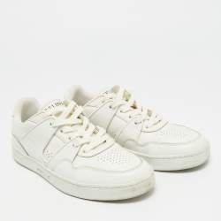Pre Owned Celine Size 36 White Leather  Trainer Low Top Sneakers