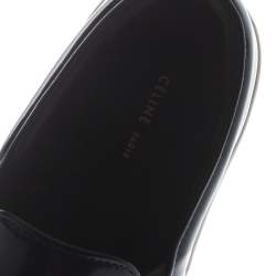 Pre Owned Celine Blue Leather Tassel Slip On Sneakers Size 38