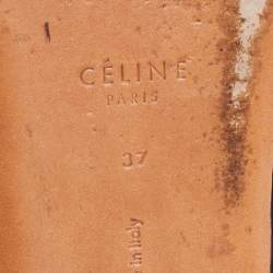 Celine Black Suede Babouche Pointed Toe Ballet Flats Size 37