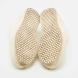 Celine White Leather Low Top Sneakers Size 36