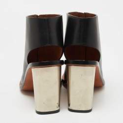 Pre Owned Celine Black Leather Bam Spartan Sandals Size 38