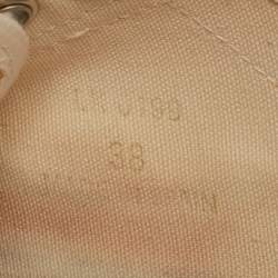 Celine Cream Canvas Blank Sneakers Size 38