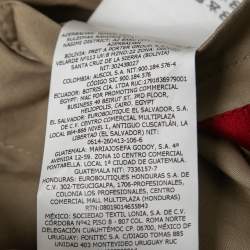 CH Carolina Herrera Beige Cotton Button Front Jacket M