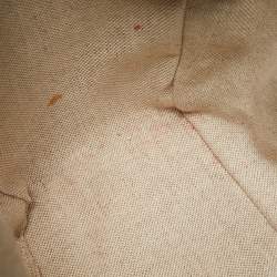 Pre Owned CH Carolina Herrera Black Leather Medium Initials Insignia Soft Bucket Bag 