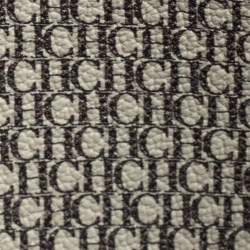 Pre Owned Carolina Herrera Beige/Pink  Monogram Coated Canvas and Leather Matryoshka Padlock Tote