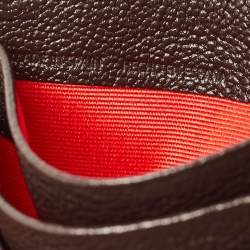 Pre Owned CH Carolina Herrera Multicolor Monogram Coated Canvas and Leather Zip Card Case