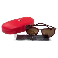 Pre Owned CH Carolina Herrera Burgundy/ Brown Gradient SHE046