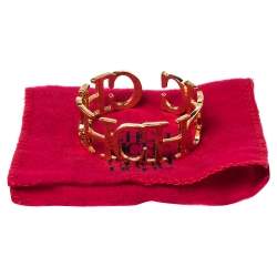 Pre Owned CH Carolina Herrera Between the Line Cuff Bracelet