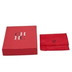 Pre Owned Carolina Herrera ABCH Crystal Letter M Pendant Necklace