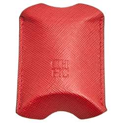 Pre Owned CH Carolina Herrera Gold Tone Faux Pearl & Crystal Embellished Logo Duo Necklace