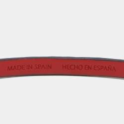 Pre Owned سوار أتش سي كارولينا هيريرا جلد ملتف مزدوج أزرق كحلي 